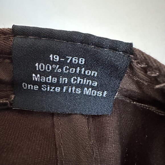 Corona Finest Fruits and Veggies Baseball Hat Strap Back OTTO 100% Cotton Brown - Picture 10 of 10